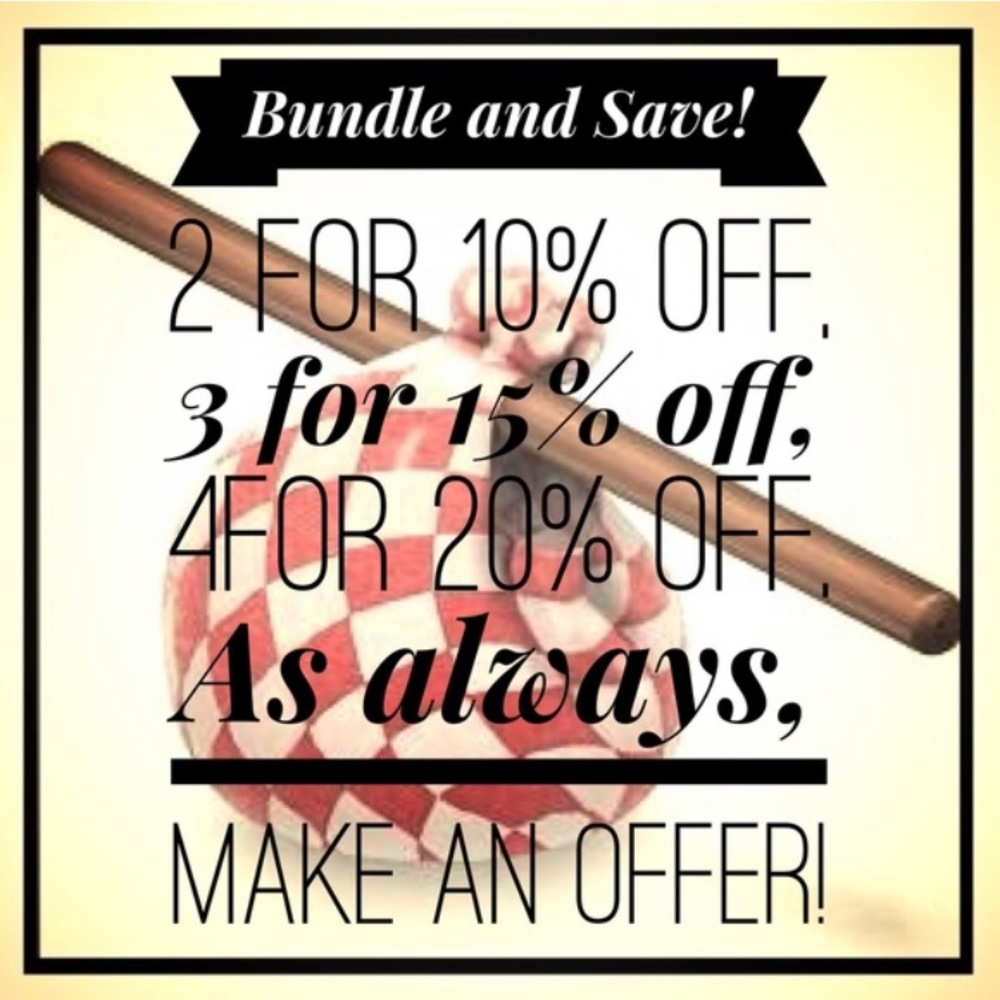 SALE!! BUNDLE AND SAVE!